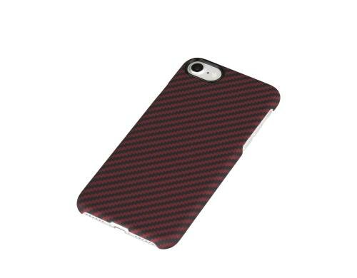 iPitaka Aramid Case für iPhone 7/8 schwarz / rot