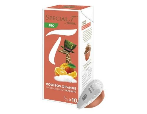 Nestlé SPECIAL.T Organic Rooibos Orange Packung mit 10 Kapseln à 2.8g