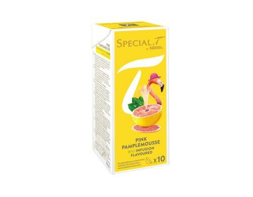 Nestlé SPECIAL.T Organic PinkPamplemouss Packung mit 10 Kapseln à 2.8g