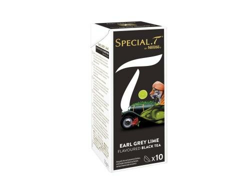 Nestlé SPECIAL.T Earl Grey Lime Packung mit 10 Kapseln à 2.1g