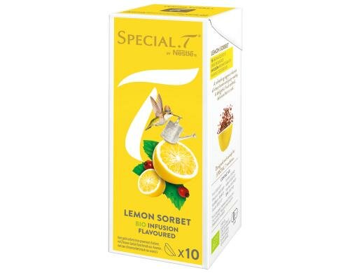 Nestlé SPECIAL.T Lemon Sorbet Packung mit 10 Kapseln à 2.8g
