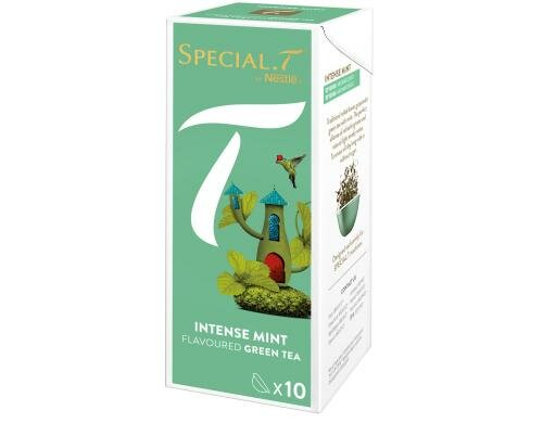 Nestlé SPECIAL.T Intense Mint Packung mit 10 Kapseln à 2.5g