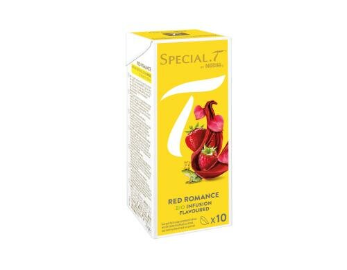 Nestlé SPECIAL.T Organic Red Romance Packung mit 10 Kapseln à 3.5g
