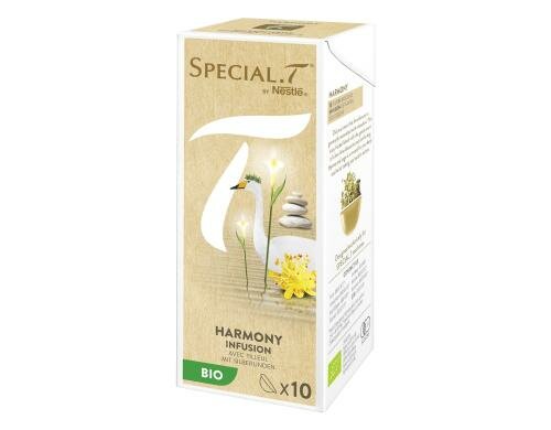 Nestlé SPECIAL.T Organic HarmonyInfusion Packung mit 10 Kapseln à 1.3g