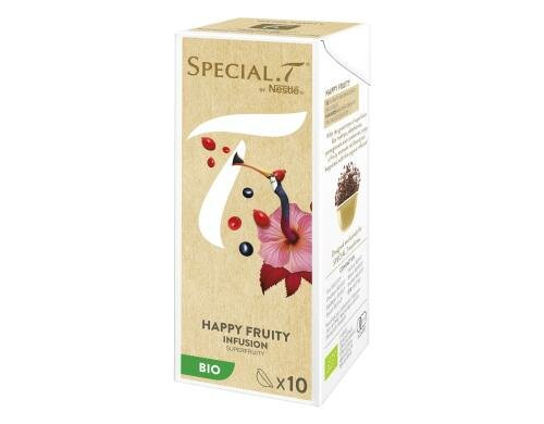 Nestlé SPECIAL.T Organic Happy Fruity Packung mit 10 Kapseln à 3.2g