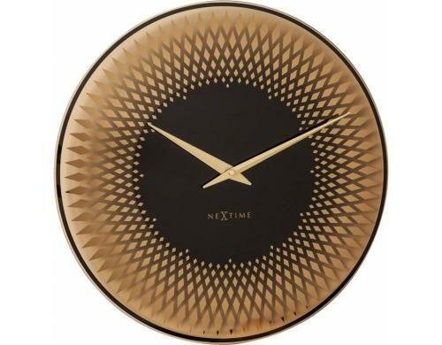 NexTime Wanduhr Sahara kupfer Durchmesser 43 cm