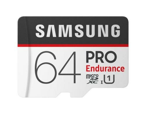 Samsung microSDXC Card Pro Endurance 64GB UHS-I U1, Lesen: 100MB/s, Schreiben: 30MB/s