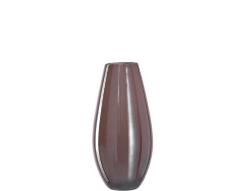 Leonardo Vase Lucente viola 32cm HxD: 32x16cm, lüstern Optik