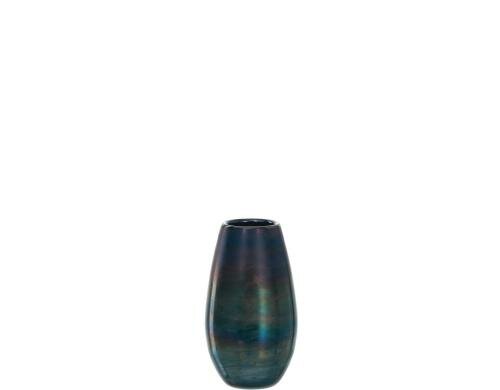 Leonardo Vase Lucente blau 21cm HxD: 21x12cm, lüstern Optik