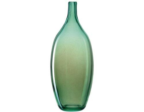 Leonardo Vase Lucente grün 32cm HxD: 32x13cm, lüstern Optik