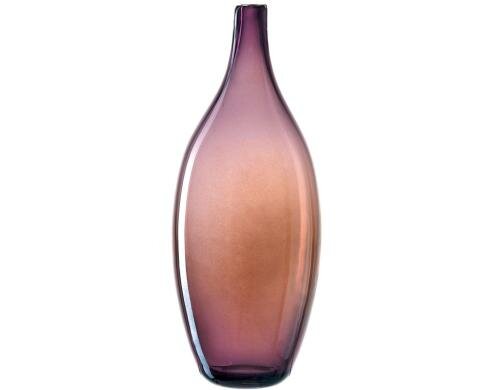 Leonardo Vase Lucente violette 32cm HxD: 32x13cm, lüstern Optik