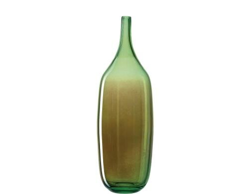 Leonardo Vase Lucente grün 46cm HxD: 46x15cm, lüstern Optik