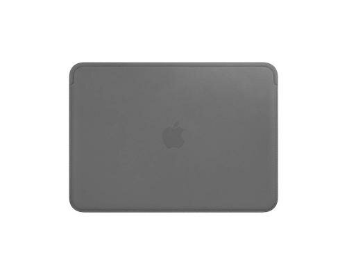 Apple 12 MacBook Lederhülle Schwarz Lederhülle Schwarz