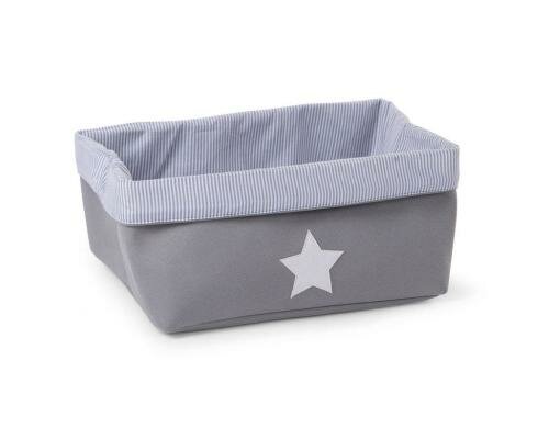 Childhome Canvas Box Grey 40x30x20cm