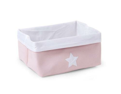 Childhome Canvas Box Soft pink 40x30x20cm