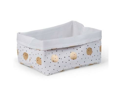 Childhome Canvas Box Gold dots 40x30x20cm