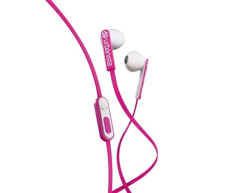 Urbanista San Francisco, In-Ear Kopfhörer pink, Fernbedienung, Mikrofon