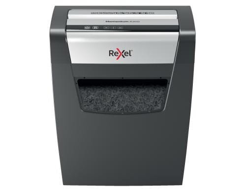 Rexel Aktenvernichter Momentum X410 P-4, 10 Blatt, schwarz