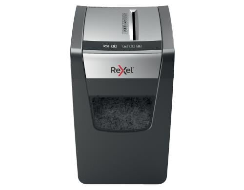 Rexel Aktenvernichter Momentum Slim X410 P-4, 10 Blatt, schwarz