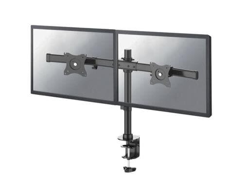 NewStar FPMA-DCB100DBLACK Desk Mount (clamp/grommet) - Crossbar