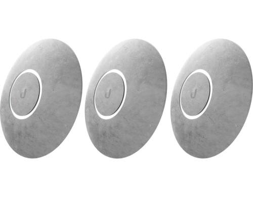 Ubiquiti NHD-COVER-CONCRETE-3 Set 3er Set betonfarbene Abdeckungen für nanoHD