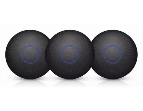 Ubiquiti NHD-COVER-FABRIC-3 Set 3er Set schwarze stofffarbene Abdeckungen