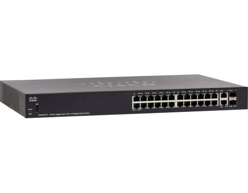 Cisco SG250X-48: 48 Port Smart Switch 48xGE, 2xSFP+, 2xRJ45 10G
