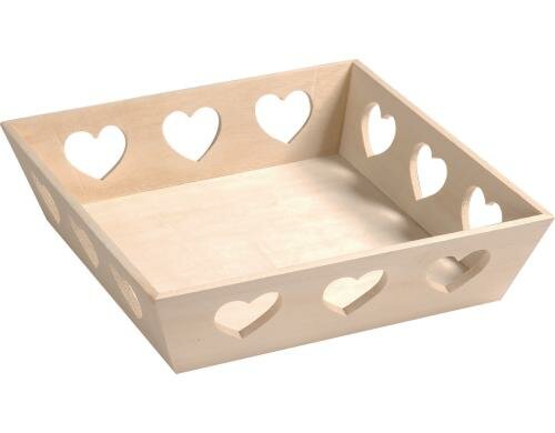 Knorr Prandell Serviertablett quadratisch Grösse 31x31x8cm, Naturholz