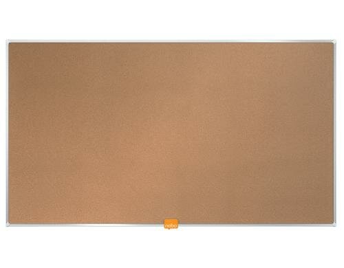 Nobo Korktafel 32 Widescreen mit Aluminiumrahmen