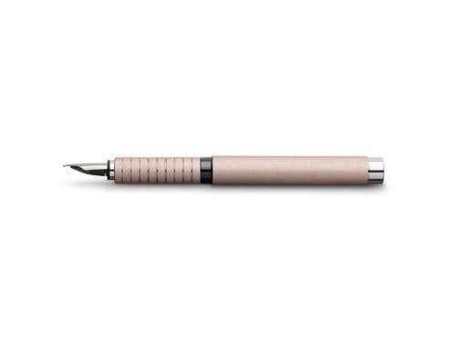 FABER-CASTELL Füllfederhalter Essentio M Aluminium Rosé