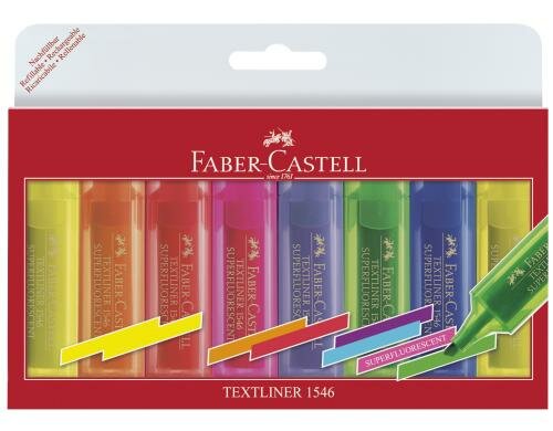 FABER-CASTELL Textliner 1546 S-Fluorescentl 6+2er Etui