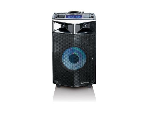 Lenco PMX-240 Verstärker mit Mixer Bluetooth, 150W, Lichteffekte