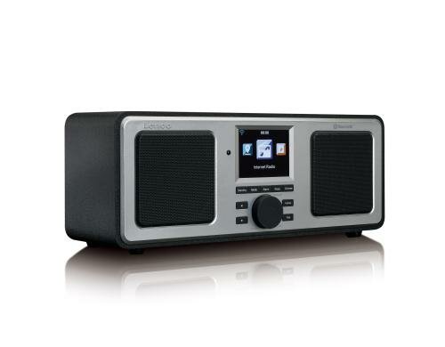 Lenco DIR-150, Internetradio 2.8 TFT Display, WiFi, Aux, schwarz