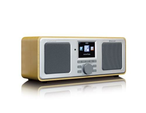 Lenco DIR-150, Internetradio 2.8 TFT Display, WiFi, Aux, Holzoptik