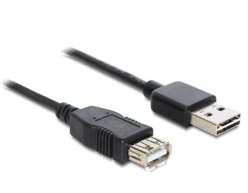 USB2.0-Verlängerungskabel Easy A-A: 1m USB-A Seite beidseitig einsteckbar