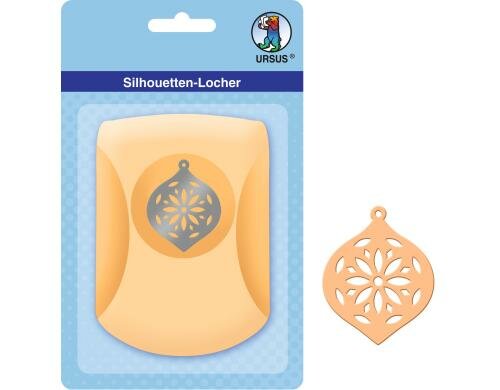 URSUS Silhouettenstanzer Ornament Grösse 3.5-4.5cm