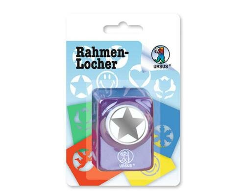 URSUS Rahmenlocher Stern Für 160-220g Papier