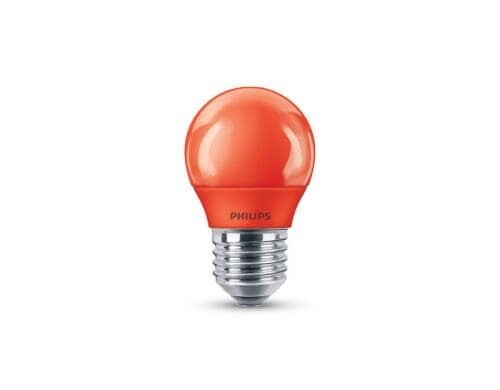 Philips LED Kugel 25 25W E27 P45 rot