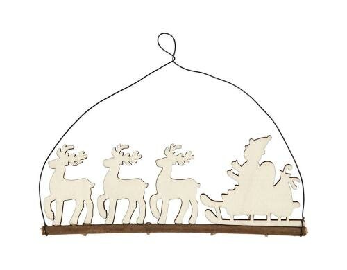 Creativ Creativ Company Weihnachtschmuck Rentier, 8 x 22 x 0.5 cm