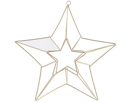 Creativ Company Anhänger Metall Stern 34 x 30 cm, für Floristik