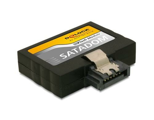 Delock 54739 SATA 6 Gb/s Flash Modul 64 GB MLC Low profile -40°C ~ +85°C