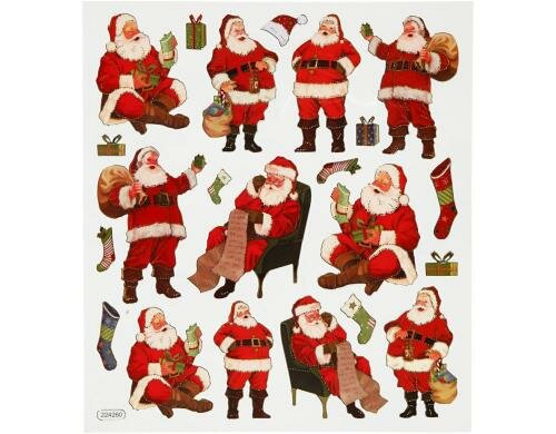 Creativ Company Weihnachtssticker 1 Blatt 15 x 16.5 cm
