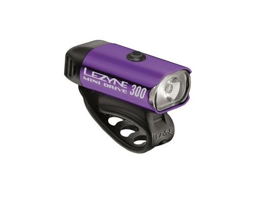 LEZYNE Mini Drive 300 Purple/Hi Gloss 300Lm, 8 Mode, USB