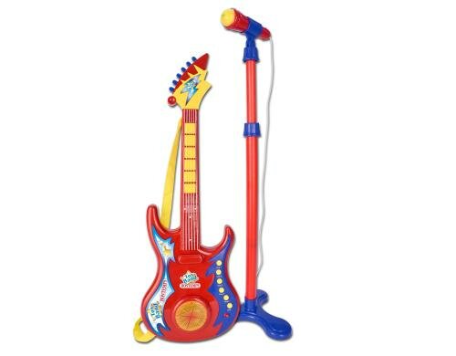 Bontempi Rockgitarre mit Mikrofon ab 3 J.