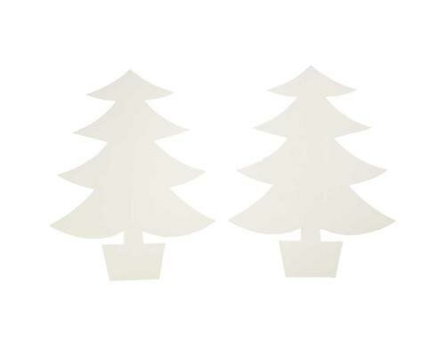 Creativ Company Bastelset Weihnachtsbaum 25 Stück, 21 x 16.5 cm, 230 g