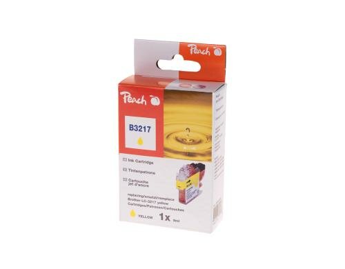 Peach Tinte Brother LC-3217Y 9ml, yellow