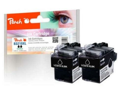 Peach Tinte Brother LC-3219XLBK*2 2x68ml, black
