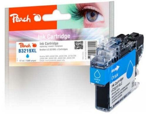 Peach Tinte Brother LC-3219XLC 17ml, cyan