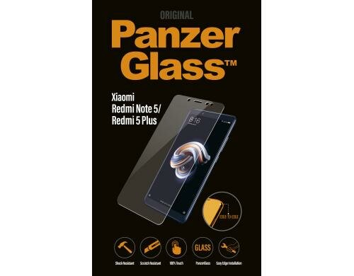 Panzerglass Displayschutz Clear für Xiaomi Redmi Note5/Redmi 5Plus, Clear