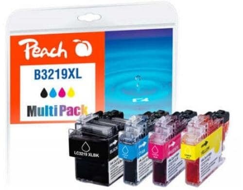 Peach Tinte Brother LC-3219XL MultiP 1x68, 3x17ml, bk,c,m,y